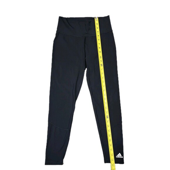 Adidas black Aeroready yoga/running Sports Leggings pants Sizes M - Picture 3 of 5